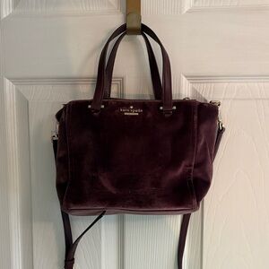 Kate Spade Deep Purple Shoulder Bag
